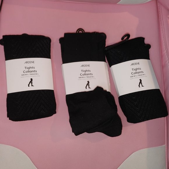 3 tights collants NEW - Picture 1 of 1